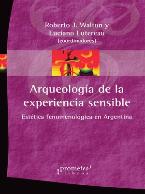 cover image of Arqueología de la experiencia sensible